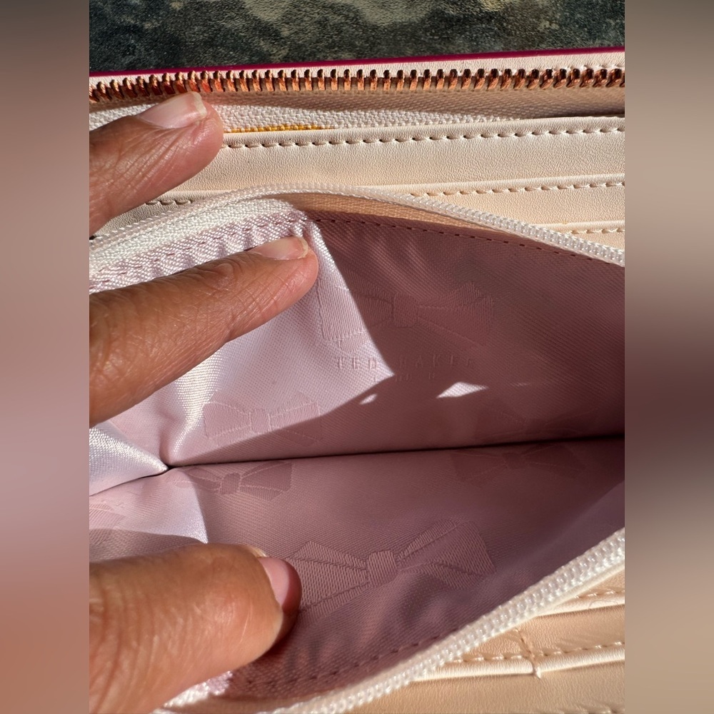 Ted Baker Elegant Pink Clutch - Picture 5 of 6
